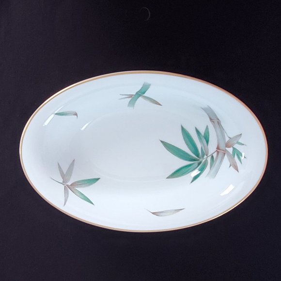 Noritake China Canton 5027 Oval Serving Bowl - Picture 2 of 3